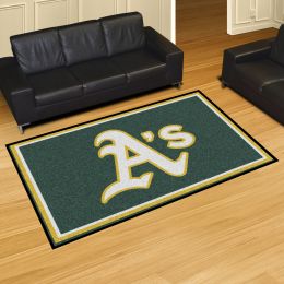 Oakland Athletics Area Rug â€“ Nylon 5 x 8