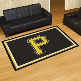 Pittsburgh Pirates Area Rug â€“ Nylon 5 x 8