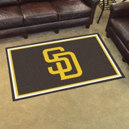 San Diego Padres  Area Rug - 4 x 6 Nylon