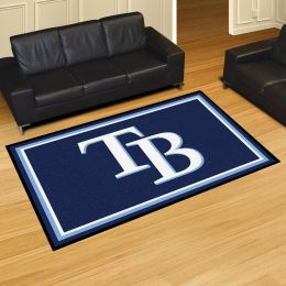 Tampa Bay Rays Area Rug â€“ Nylon 5 x 8