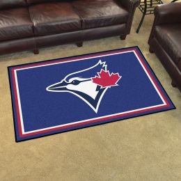 Toronto Blue Jays Area Rug - 4 x 6 Nylon