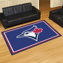 Toronto Blue Jays Area Rug â€“ Nylon 5 x 8