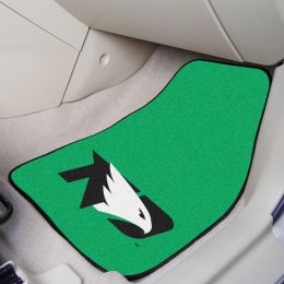 UND Fighting Hawks 2pc Carpet Floor Mat Set - Nylon & Vinyl