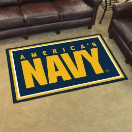 US Navy Area Rug - 4â€™ x 6â€™ Nylon