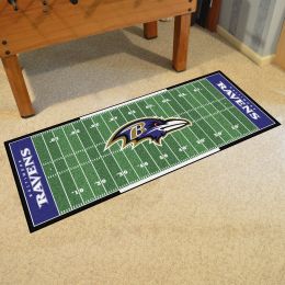 Ravens Field runner Mat - Nylon 30 x 72