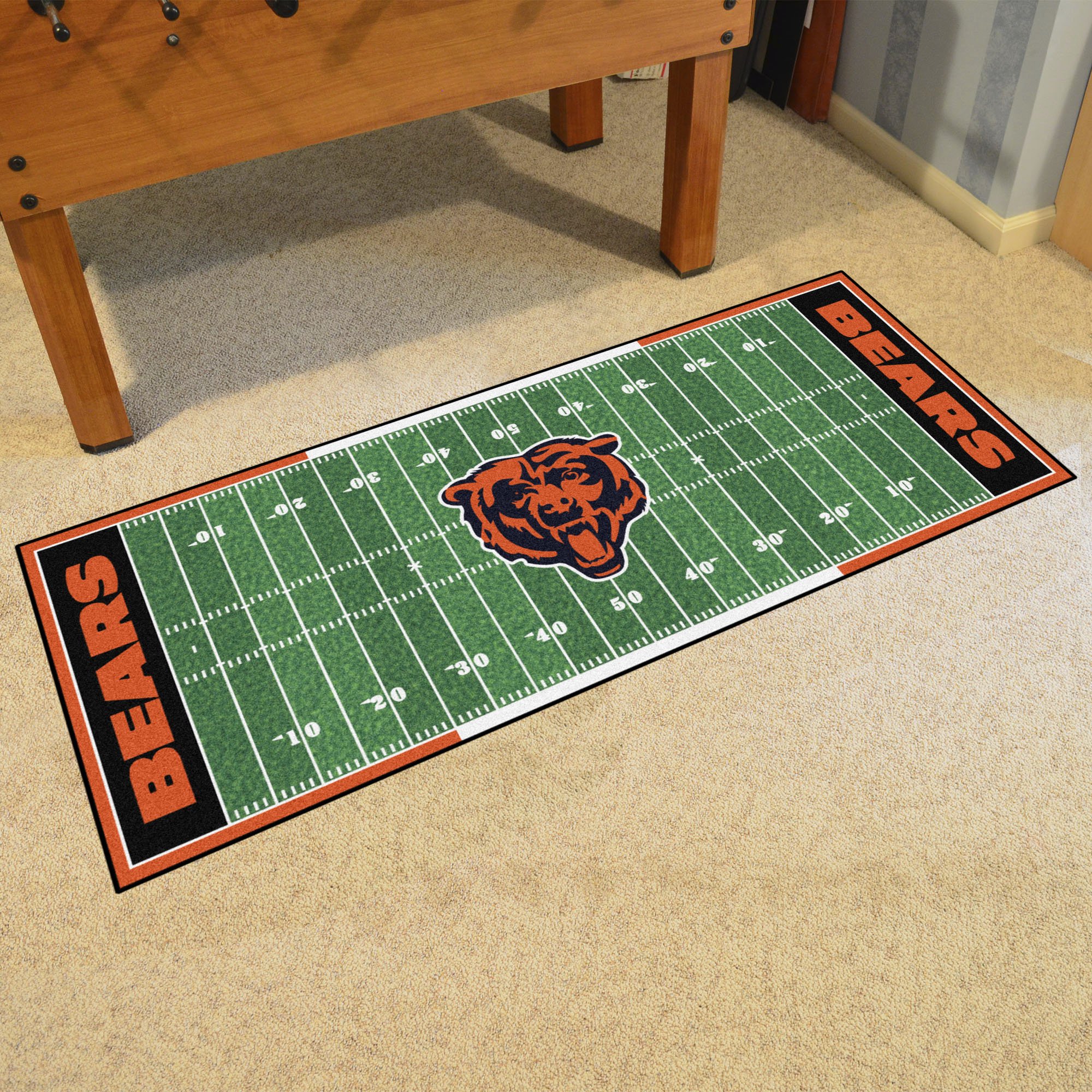 Bears Field runner Mat - Nylon 30 x 72