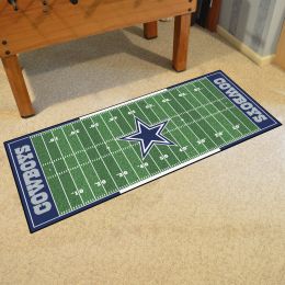 Cowboys Field runner Mat - Nylon 30 x 72