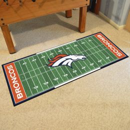 Broncos Field runner Mat - Nylon 30 x 72