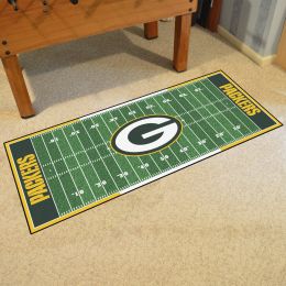 Packers Field runner Mat - Nylon 30 x 72