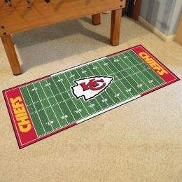 Chiefs Field runner Mat - Nylon 30 x 72