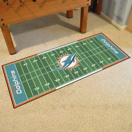 Dolphins Field runner Mat - Nylon 30 x 72