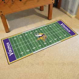 Vikings Field runner Mat - Nylon 30 x 72