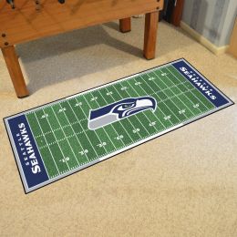 Seahawks Field runner Mat - Nylon 30 x 72