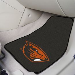 OSU Beavers 2pc Carpet Floor Mat Set - Mascot