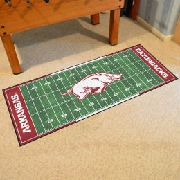 University of Arkansas Sports Field  Runner Rugs