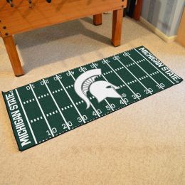 MSU Spartans Field Runner Mat - Nylon 30" x 72"