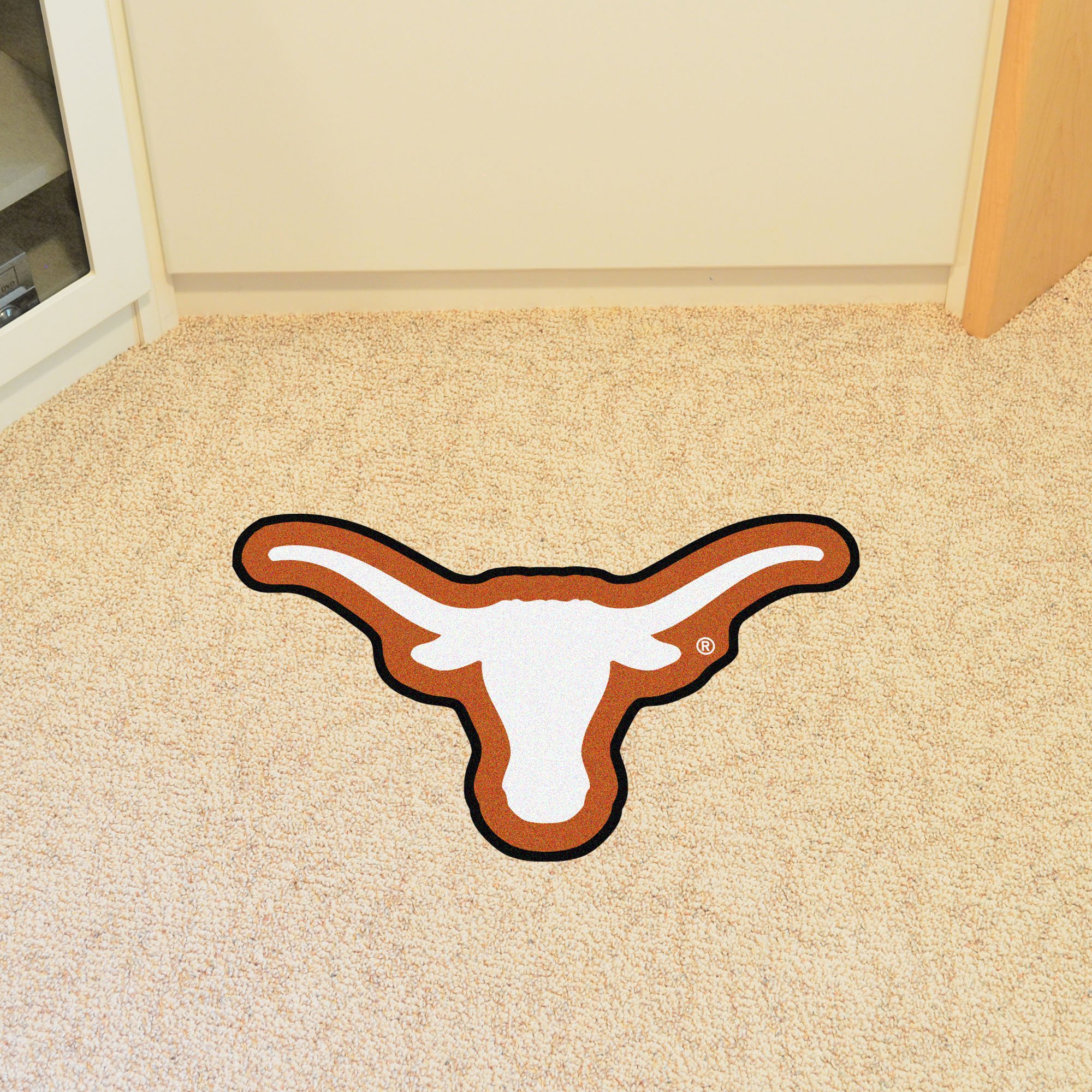 University of Texas Mascot Area Rug â€“ Nylon