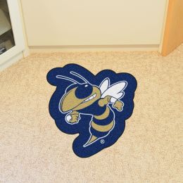 Georgia Tech Mascot Shaped Nylon Eco Friendly  Area Rugs