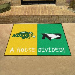 North Dakota State - North Dakota House Divided Mat - 34 x 45