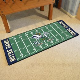 ND Fighting Irish Field Runner Mat - Nylon 30 x 72