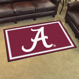University of Alabama Area rug - 4â€™ x 6â€™ Nylon