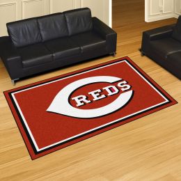 Cincinnati Reds Area Rug â€“ Nylon 5 x 8