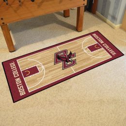 BC Eagles Eagles Basketball Court Runner Mat - 30" x 72"