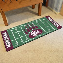 UM Grizzlies Field runner Mat - Nylon 30 x 72