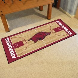 University of Arkansas Nylon Sports  Basketball Runner Mat