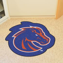 Boise State University Mascot Shaped  Area Rugs