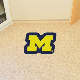 University of Michigan Logo Area Rug â€“ Nylon