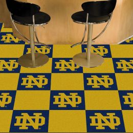 Notre Dame Team Carpet Tiles - 45 sq ft