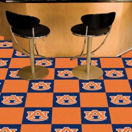 Auburn University Carpet Tiles - Vinyl Backed Tiles
