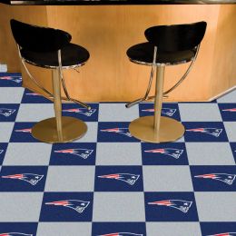 Patriots Team Carpet Tiles - 45 sq ft