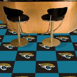 Jaguars Team Carpet Tiles - 45 sq ft