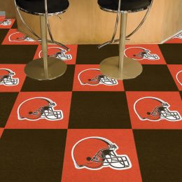 Browns Team Carpet Tiles - 45 sq ft