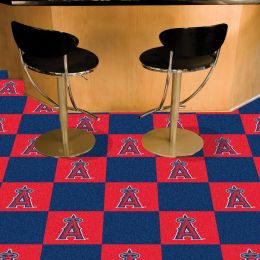 Los Angeles Angels Team Carpet Tiles - 45 sq ft