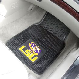 Louisiana State University Sports  2pc Vinyl Car Mat Set