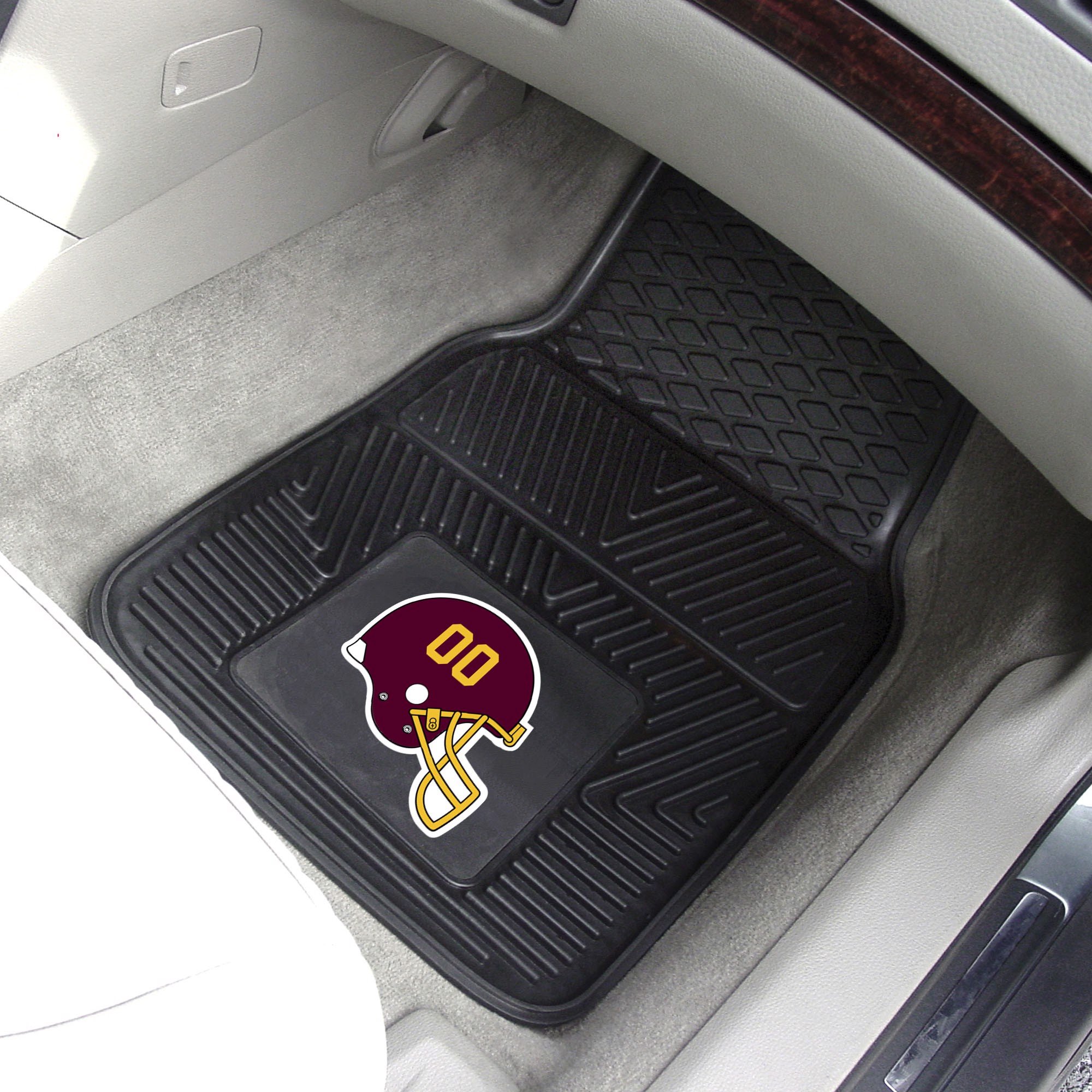 Washington Football Team 2pc Vinyl Car Floor Mats - 18 x 27