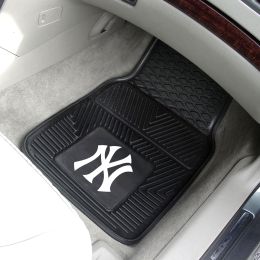 New York Yankees 2pc Vinyl Floor Mats - 18 x 27