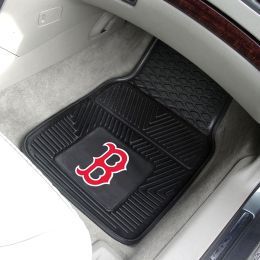 Boston Red Sox 2pc Vinyl Floor Mats - 18 x 27