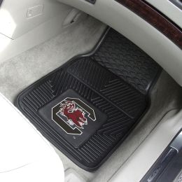 USC Gamecocks 2pc Vinyl Car Floor Mats - 18 x 27