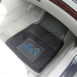 New York Mets 2pc Vinyl Floor Mats - 18 x 27