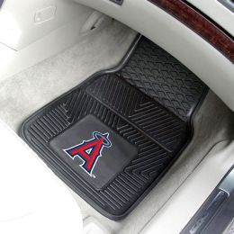 Los Angeles Angels 2pc Vinyl Floor Mats - 18 x 27