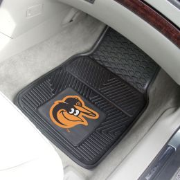 Baltimore Orioles 2pc Vinyl Floor Mats - 18 x 27