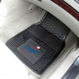 Los Angeles Dodgers 2pc Vinyl Floor Mats - 18 x 27