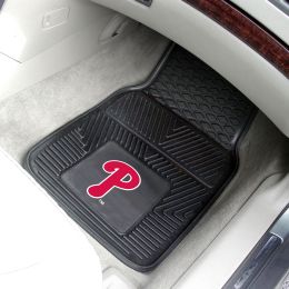 Philadelphia Phillies 2pc Vinyl Floor Mats - 18 x 27