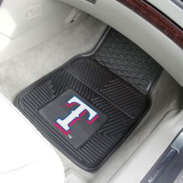 Texas Rangers 2pc Vinyl Floor Mats - 18 x 27