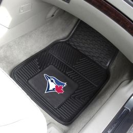 Toronto Blue Jays 2pc Vinyl Floor Mats - 18 x 27