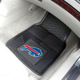 Buffalo Bills 2pc Vinyl Car Floor Mats - 18 x 27